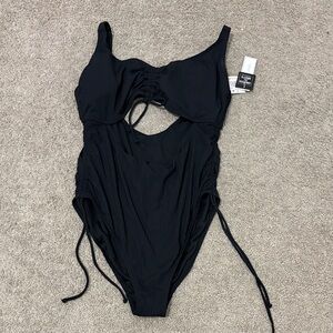 Salt + Cove Elegant Black Swimwear